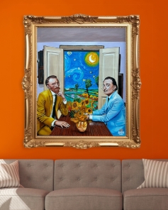 Salvador Dali And Van Gogh